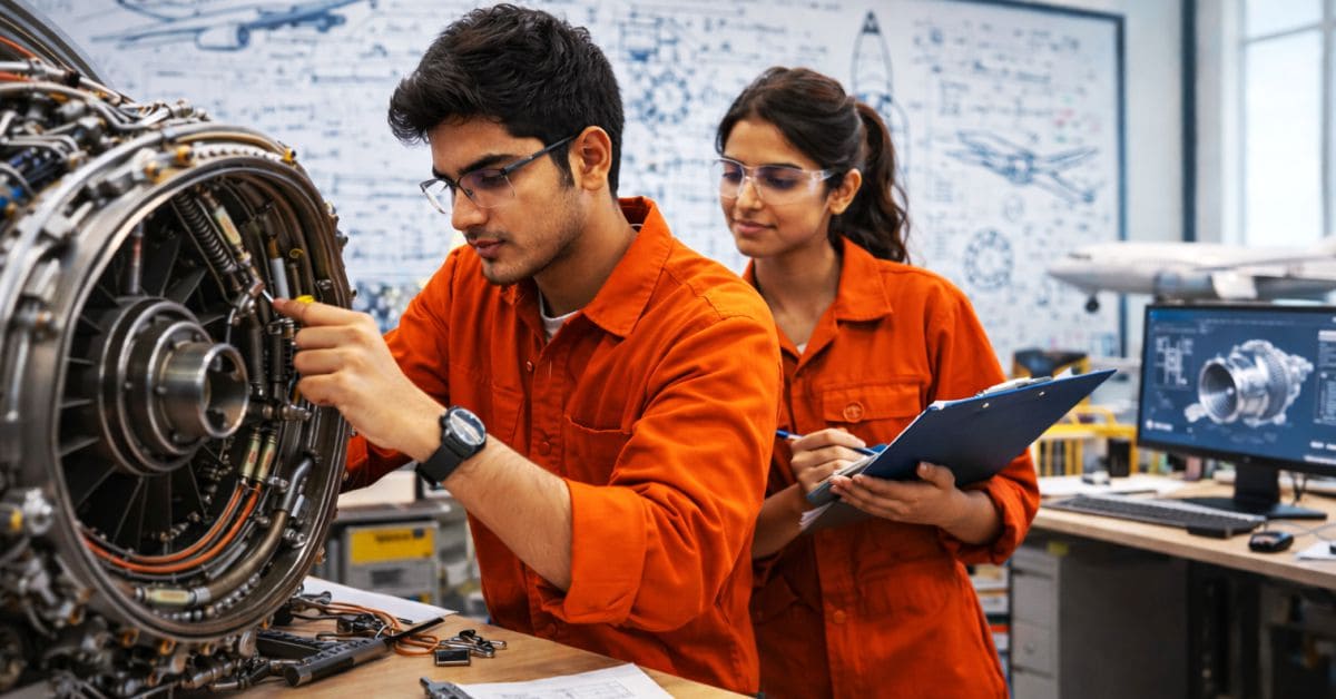 Internships and Training during Diploma of Aeronautical Engineering